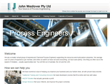 Tablet Screenshot of process-engineers.com